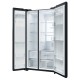 Haier Ψυγείο Ντουλάπα 601lt NoFrost Υ177.5xΠ90.5xΒ72.6εκ. Μαύρο HSW79F18DIGB